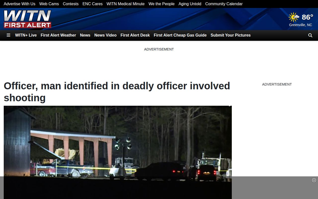 WITN event-specific Hertford County crime-news source